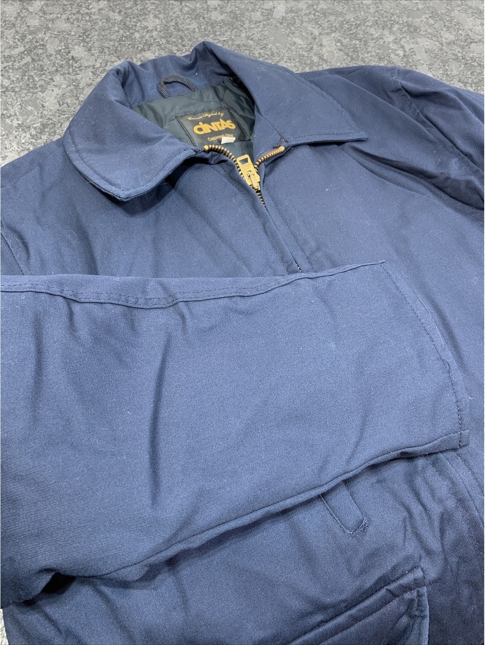 Cintas Insulated Workwear Mens Medium Bomber Work Coat Jacket